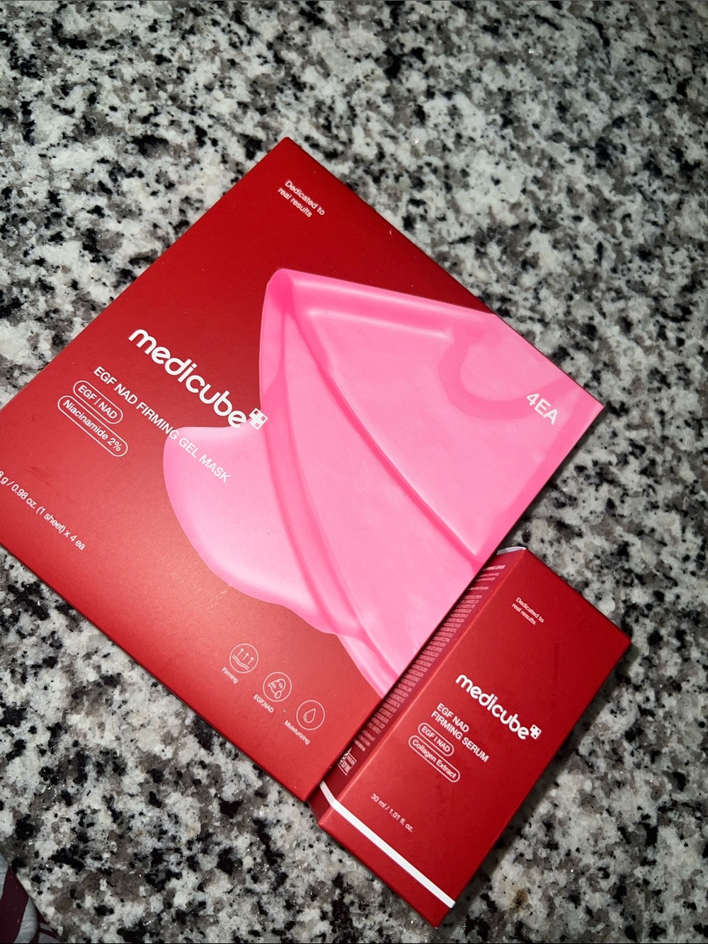 Medicube Pink Mask & Serum Set - Brightening Skin Care